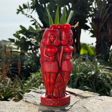 Load image into Gallery viewer, Jeff Granito's RedRum - Ceramic Tiki Mug - Bright Red Rum - Ready to Ship! (FREE Shipping in U.S.)
