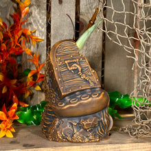Load image into Gallery viewer, Sunken Treasure (Brown) Ceramic Tiki Mug - Ready to Ship! (FREE SHIPPING in U.S.)
