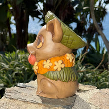 Load image into Gallery viewer, Tiki tOny's Kalua Pig (Mocha) - Ceramic Tiki Mug - Ready to Ship
