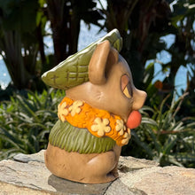 Load image into Gallery viewer, Tiki tOny's Kalua Pig (Mocha) - Ceramic Tiki Mug - Ready to Ship
