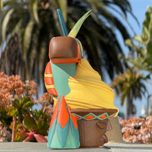 Load image into Gallery viewer, Jeff Granito's Toucan Whip (Blue) - Ceramic Tiki Mug - Ready to Ship
