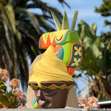 Load image into Gallery viewer, Jeff Granito's Toucan Whip (Green) - Ceramic Tiki Mug - Ready to Ship
