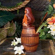 Load image into Gallery viewer, The Restless Native's Barrel Beauty ceramic Tiki Mug - Limited Release of 125 - Made in USA - Ready to Ship!
