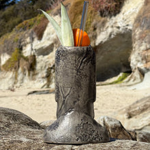 Load image into Gallery viewer, Mysterious Moai - Ceramic Tiki Mug - Ready to Ship
