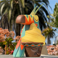 Load image into Gallery viewer, Jeff Granito's Toucan Whip (Blue) - Ceramic Tiki Mug - Ready to Ship
