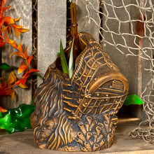 Load image into Gallery viewer, Sunken Treasure (Brown) Ceramic Tiki Mug - Ready to Ship! (FREE SHIPPING in U.S.)
