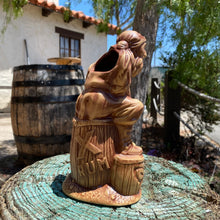 Load image into Gallery viewer, Tom &quot;Thor&quot; Thordarson&#39;s &quot;C&#39;Arrrrrrrvin Me Tikis&quot; edition - Sliver me Timbers Tiki Mug - Ready to Ship!
