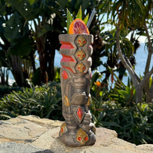 Load image into Gallery viewer, Jeff Granito's Tabu Isle - Ceramic Tiki Mug - Ready to Ship
