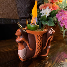 Load image into Gallery viewer, The Restless Native's Wahine Trio ceramic Tiki Mug Bowl - Limited Release of 100 - Made in USA - Ready to Ship!
