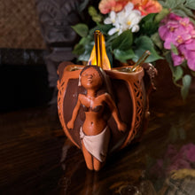 Load image into Gallery viewer, The Restless Native's Wahine Trio ceramic Tiki Mug Bowl - Limited Release of 100 - Made in USA - Ready to Ship!
