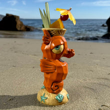 Load image into Gallery viewer, Tiki tOny's Sippin' Seahorse - Ceramic Tiki Mug - Ready to Ship
