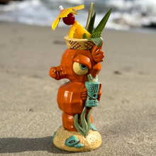 Load image into Gallery viewer, Tiki tOny's Sippin' Seahorse - Ceramic Tiki Mug - Ready to Ship
