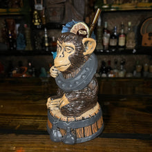 Load image into Gallery viewer, Doug Horne&#39;s Booze Chimp Tiki Mug, sculpted by Thor - Ready to Ship! (FREE SHIPPING in U.S.)
