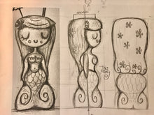 Load image into Gallery viewer, Tiki tOny&#39;s Lagoon Mermaid LAVENDER HAIR Tiki Mug - Ready to Ship! (FREE SHIPPING in U.S.)
