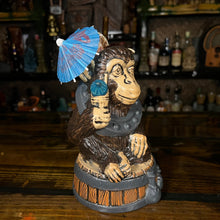 Load image into Gallery viewer, Doug Horne&#39;s Booze Chimp Tiki Mug, sculpted by Thor - Ready to Ship! (FREE SHIPPING in U.S.)

