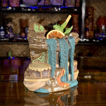 Load image into Gallery viewer, Back Side of Water - Ceramic Tiki Mug - Ready to Ship
