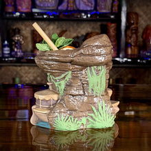 Load image into Gallery viewer, Back Side of Water - Ceramic Tiki Mug - Ready to Ship
