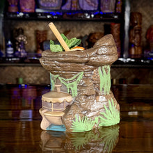 Load image into Gallery viewer, Back Side of Water - Ceramic Tiki Mug - Ready to Ship
