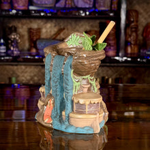 Load image into Gallery viewer, Back Side of Water - Ceramic Tiki Mug - Ready to Ship
