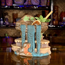 Load image into Gallery viewer, Back Side of Water - Ceramic Tiki Mug - Ready to Ship
