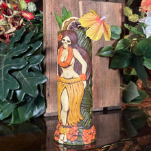 Load image into Gallery viewer, Haunted Hula Tiki Mug, sculpted by Thor - Ceramic - Limited Edition / Limited Time Pre-Order
