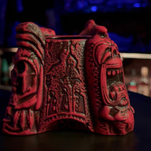 Load image into Gallery viewer, Nightmarchers Tiki Mug, designed by Doug Horne, BigToe, Ken Ruzic, McBiff, sculpted by Thor - Limited Edition of 500 - Ready to Ship!

