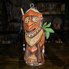 Load image into Gallery viewer, Danielle Mann&#39;s &quot;Headhunter Trophy&quot; - Ceramic Tiki Mug - Ready to Ship! (FREE Shipping in U.S.)
