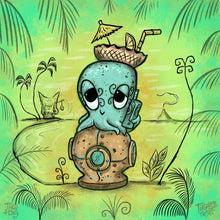 Load image into Gallery viewer, Tiki tOny&#39;s Drunktapus Tiki Mug (Whoopsies), sculpted by Thor - Ready to Ship! (FREE SHIPPING in U.S.)
