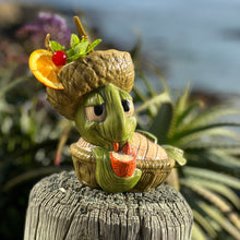 Load image into Gallery viewer, Tiki tOny&#39;s Luau Louie the Sippin&#39; Turtle Tiki Mug, sculpt by Thor - Ready to Ship!
