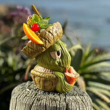 Load image into Gallery viewer, Tiki tOny&#39;s Luau Louie the Sippin&#39; Turtle Tiki Mug, sculpt by Thor - Ready to Ship!
