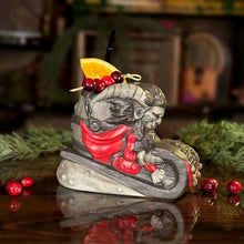 Load image into Gallery viewer, Krampus' Wicked Ride (Coal) - Ceramic Tiki Mug - Ready to Ship
