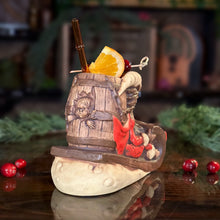 Load image into Gallery viewer, Krampus' Wicked Ride (Birch) - Ceramic Tiki Mug - Ready to Ship

