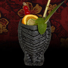 Load image into Gallery viewer, Ken Ruzic&#39;s Little Koa ceramic Tiki Mug, sculpted by Thor - Ready to Ship! (FREE Shipping in U.S.)
