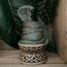 Load image into Gallery viewer, Cobra Idol Tiki Mug, designed and sculpted by Thor - Ready to Ship (FREE SHIPPING in U.S.)
