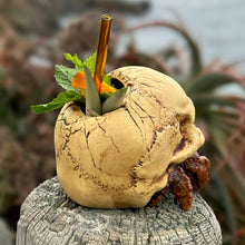 Load image into Gallery viewer, Hermit's Trophy - Ceramic Tiki Mug - Ready to Ship! (FREE Shipping in U.S.)
