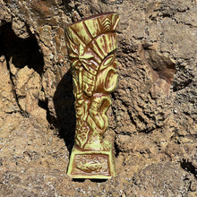 Load image into Gallery viewer, Journey to Hawaii Tiki Mug - Jungle Relic Green Limited Edition of 300, designed by Lost Tiki, Jeff Granito, Thor, and sculpted by Thor - DECOR USE ONLY - Ready to Ship!

