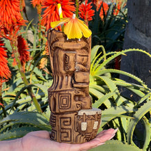 Load image into Gallery viewer, Atomikitty&#39;s Marquesan Drummer Tiki Mug, sculpted by Thor - Ready to Ship!
