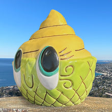 Load image into Gallery viewer, Tiki tOny&#39;s Baby Whippy (Lime Green) Tiki Mug, sculpted by Thor - Ready-to-Ship!
