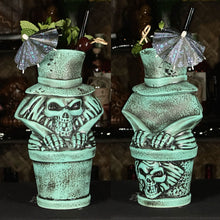 Load image into Gallery viewer, Thor&#39;s Haunted Hatbox Tiki Mug - Ready to Ship! (FREE SHIPPING in U.S.)

