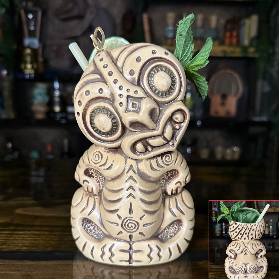 Treasure Tiki Mug, designed and sculpted by Thor - Ready to Ship!